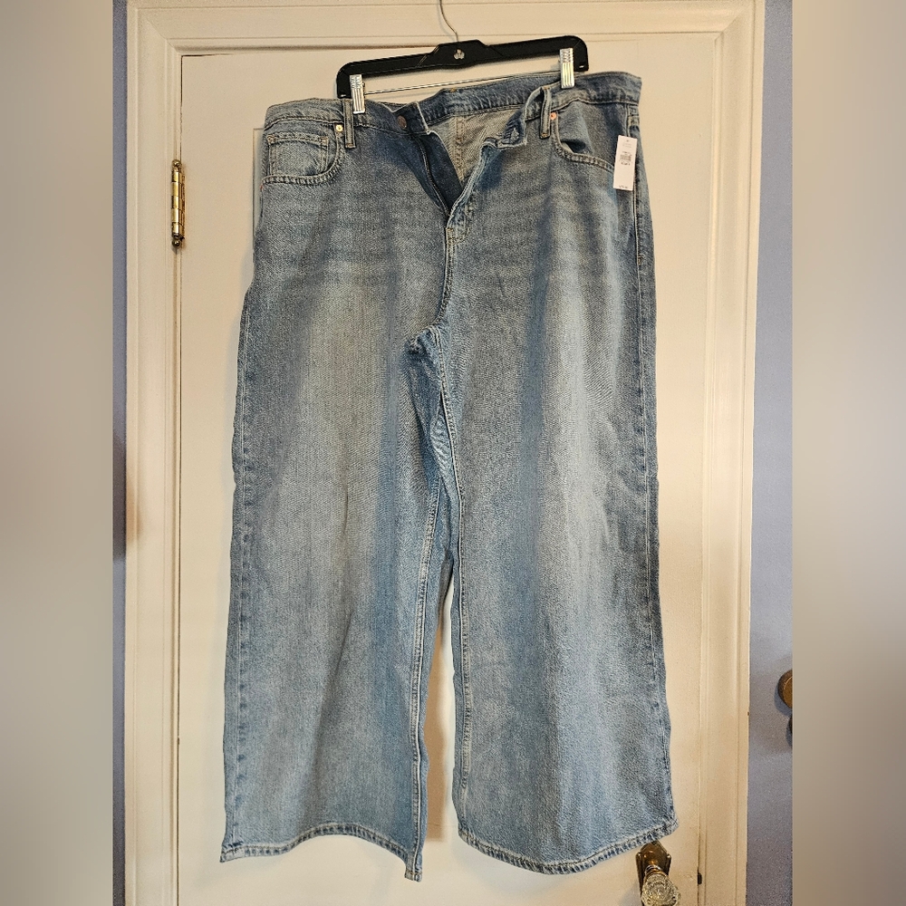 GAP Light Blue Wide Leg Jeans